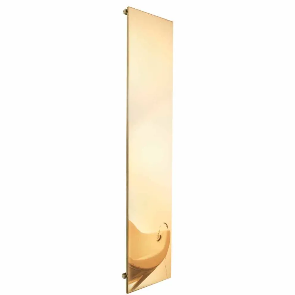 Vertikale Strahlungsplatte in Gold Modernes Design Fein bis 595 W - Eis