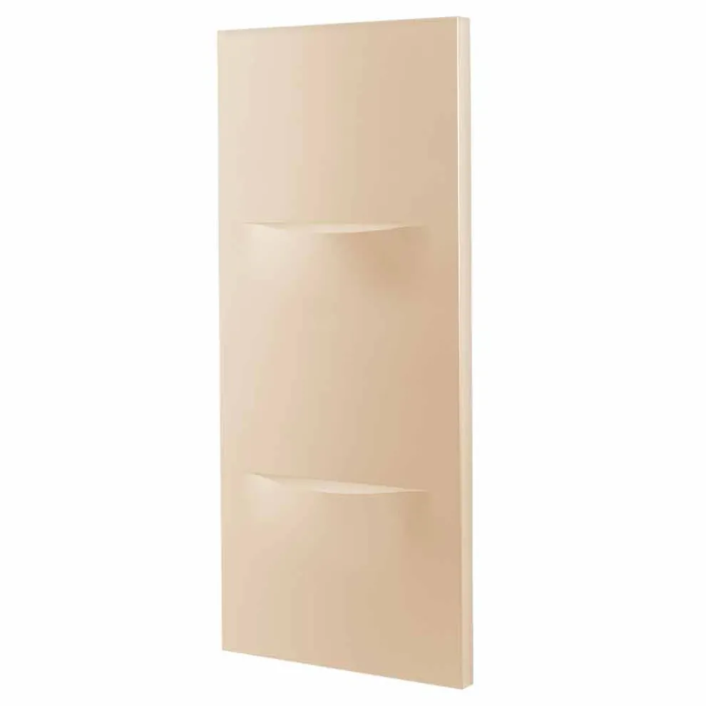 Vertikaler Hydraulikkühler in modernem Stahldesign bis 850 W - Schnitt