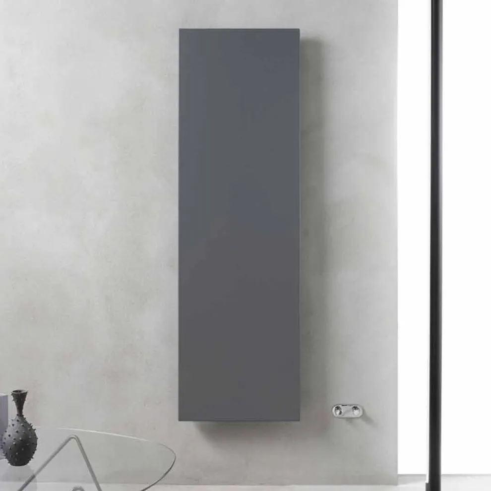 Vertikaler Kühler aus schiefergrauem Stahl bis 626 W - Eis