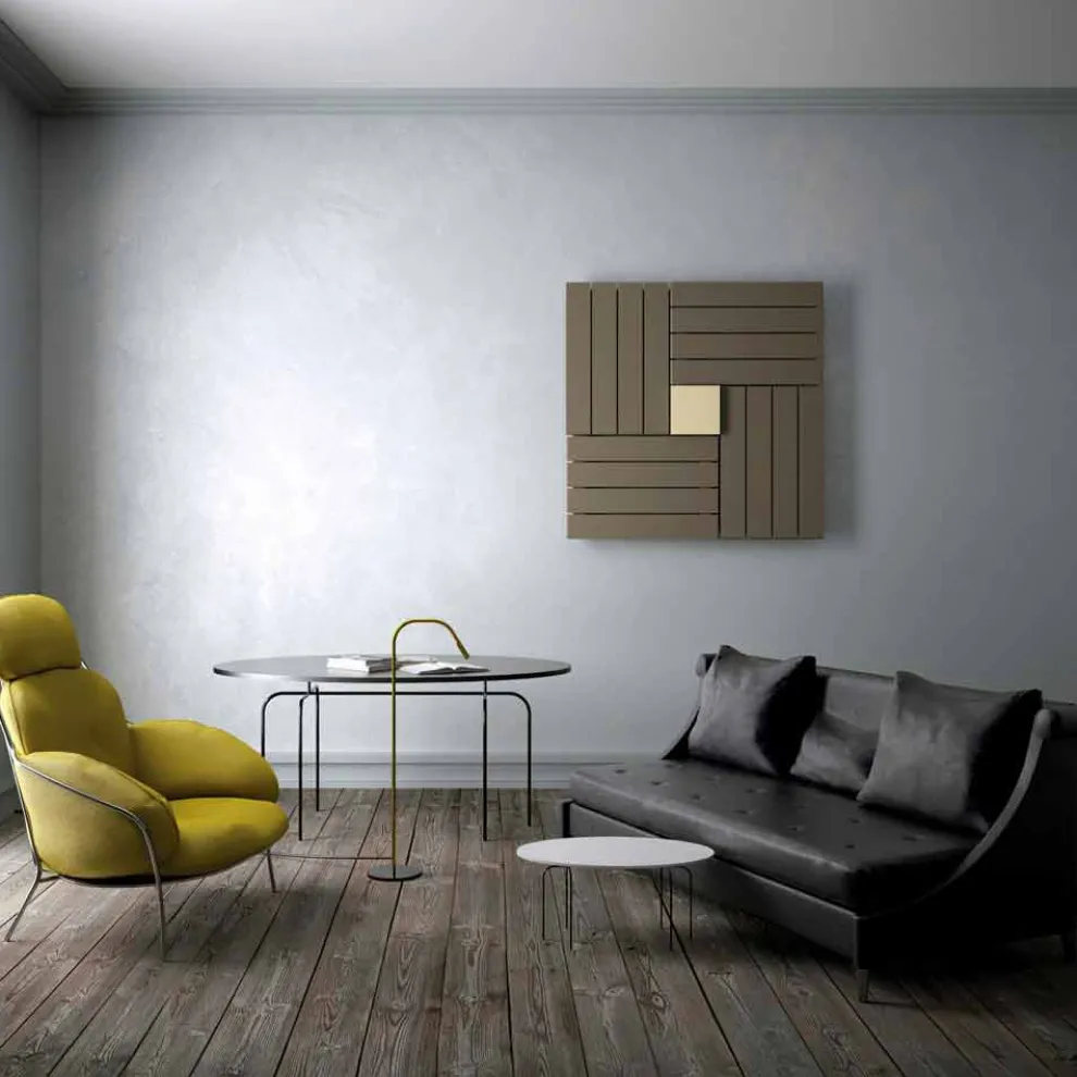 Viereckiger Heizkörper hydraulisch modernem Design Square Scirocco H