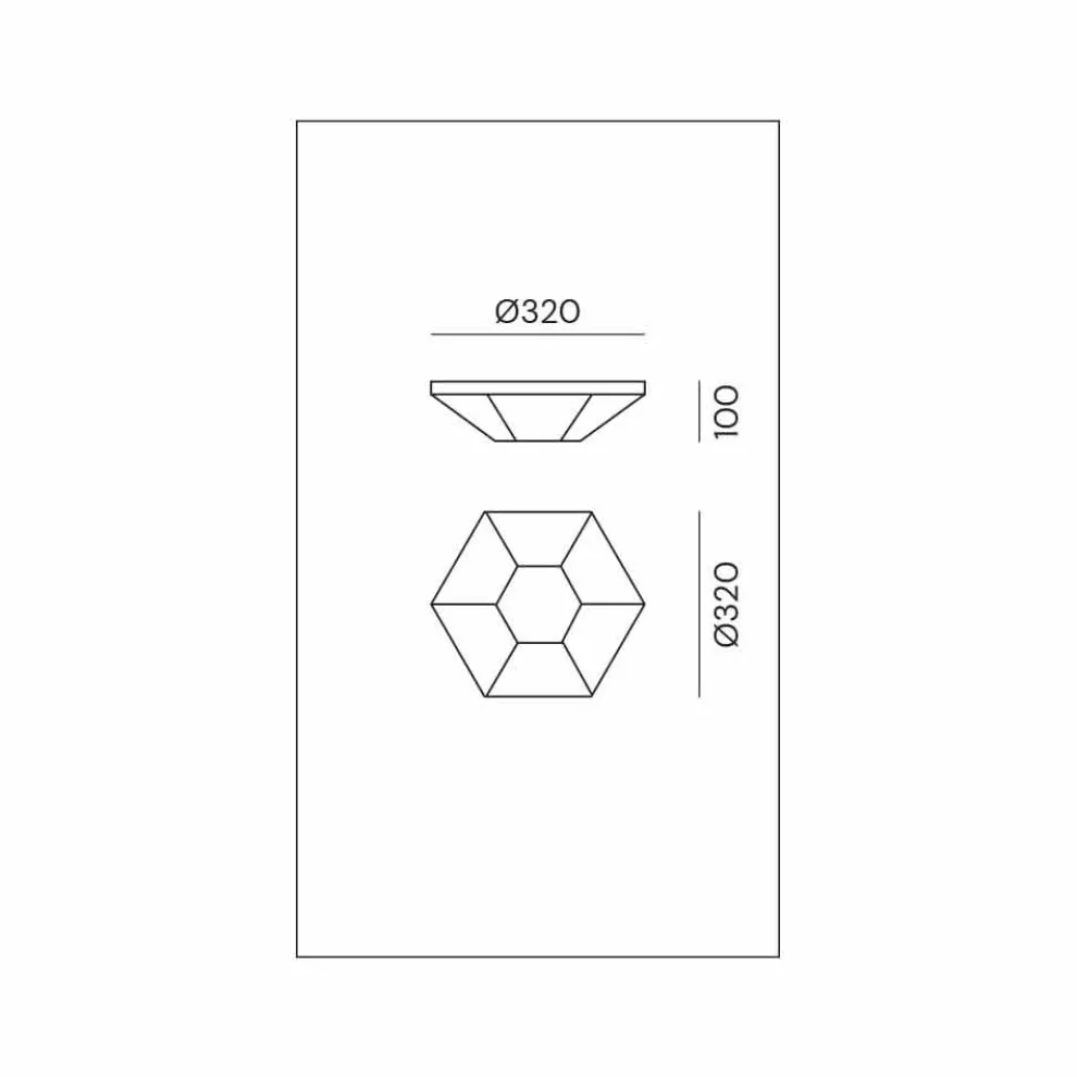 Vintage Deckenlampe aus brüniertem Messing und Glas 2 Größen - Hardcover von Il Fanale