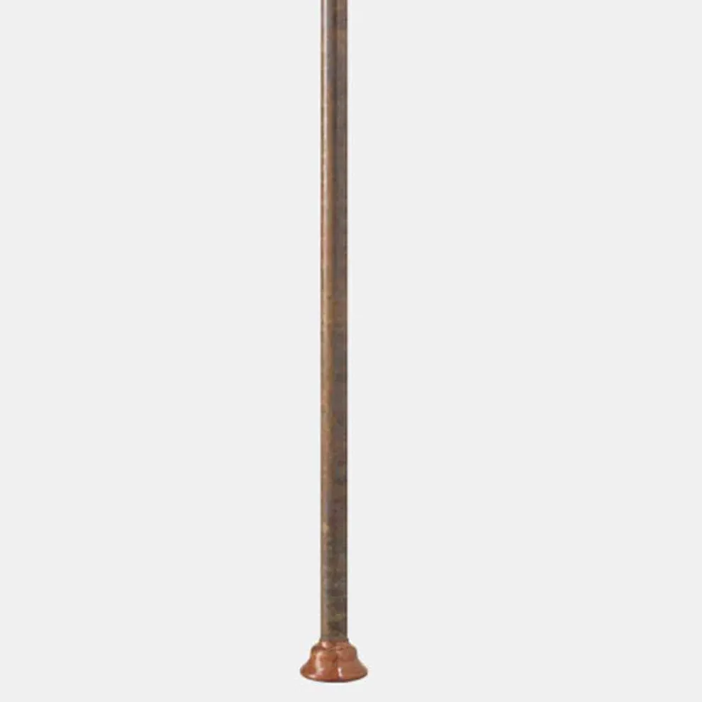 Vintage Gartenlampe aus Messing und Kupfer 3 Größen - Borgo von Il Fanale