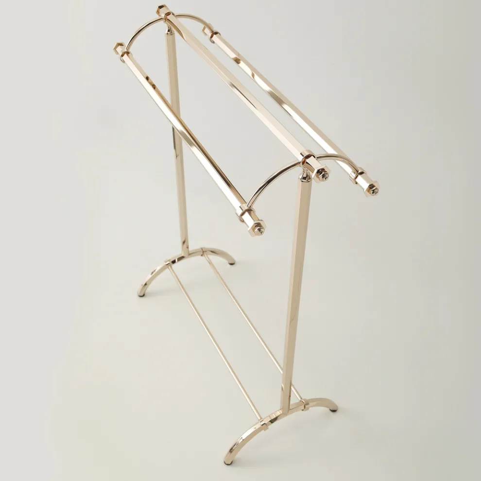 Vintage Messing Badetuchhalter Made in Italy - Aristide