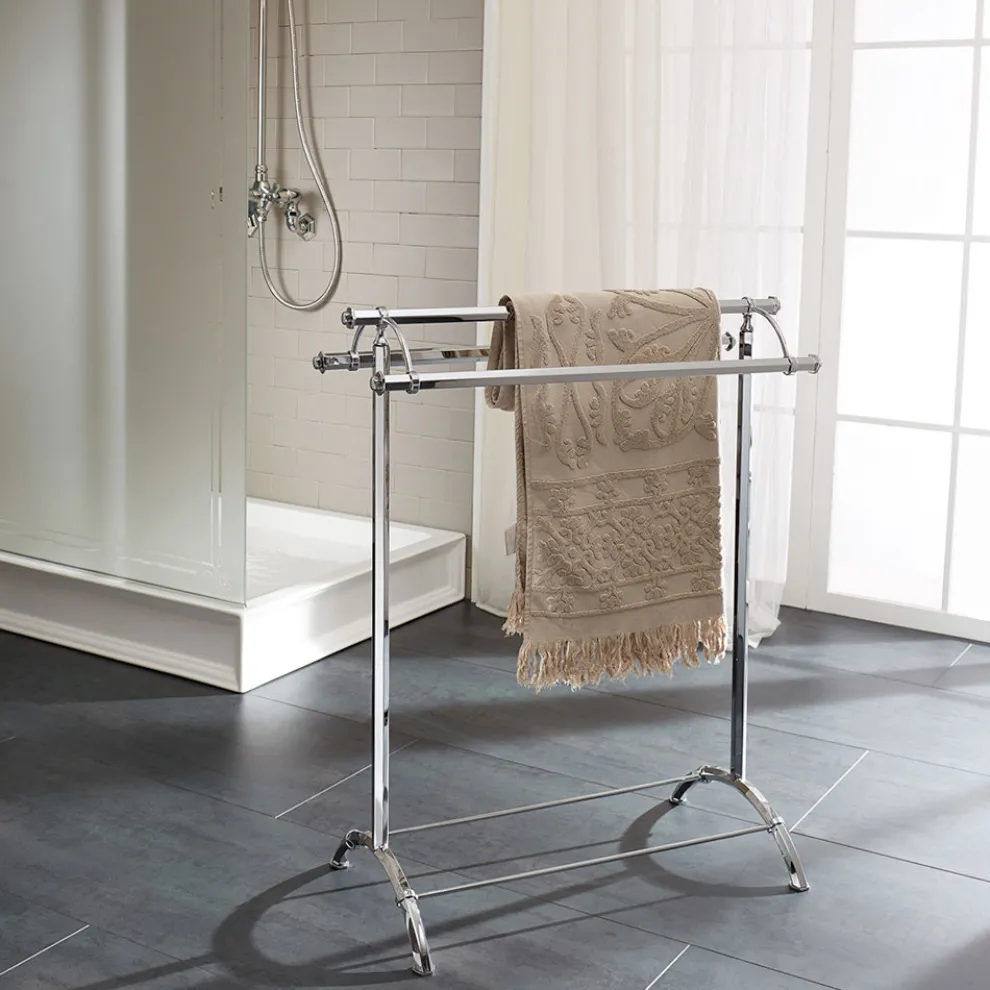 Vintage Messing Badetuchhalter Made in Italy - Aristide