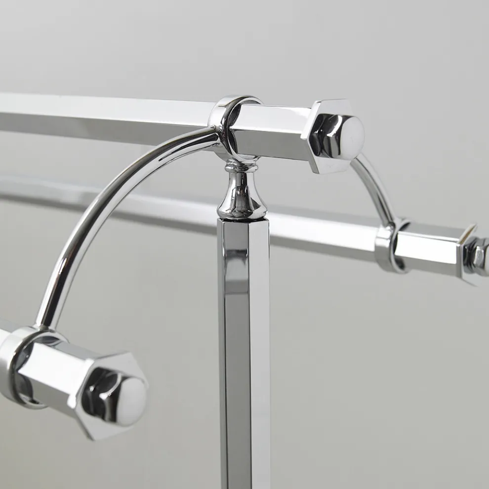 Vintage Messing Badetuchhalter Made in Italy - Aristide