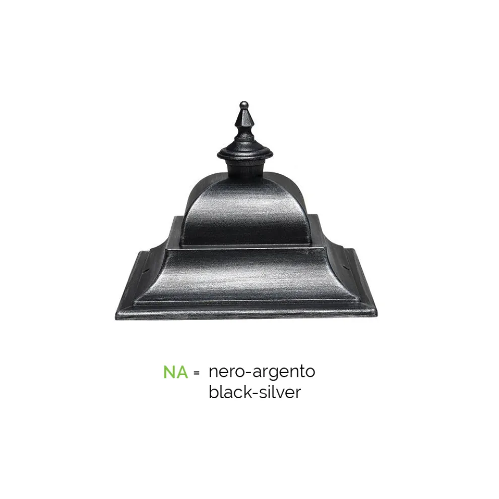 Vintage-Außenlampe aus Aluminium, hergestellt in Italien – Bonaria