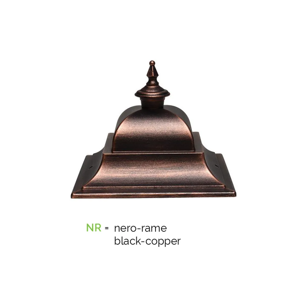 Vintage-Außenlampe aus Aluminium, hergestellt in Italien – Bonaria