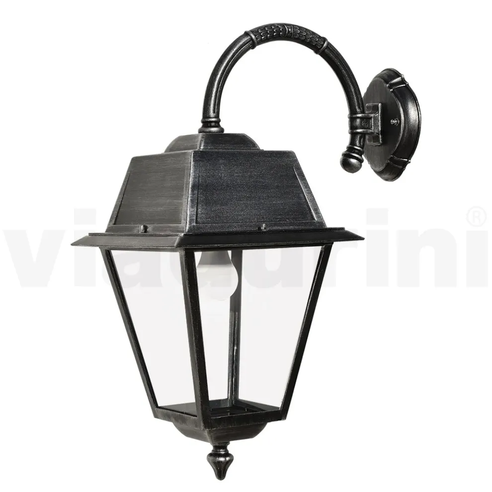 Vintage-Außenwandleuchte aus Aluminium, hergestellt in Italien – Doroty