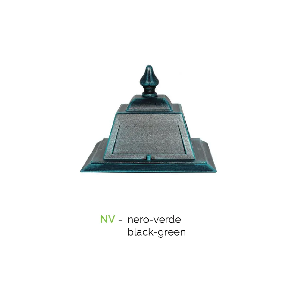 Vintage-Außenwandleuchte aus Aluminium, hergestellt in Italien – Doroty