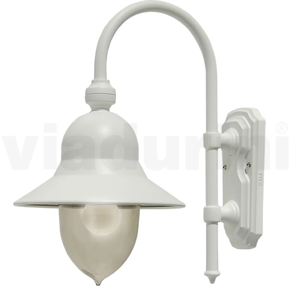 Vintage-Außenwandleuchte aus Aluminium, hergestellt in Italien – Cassandra