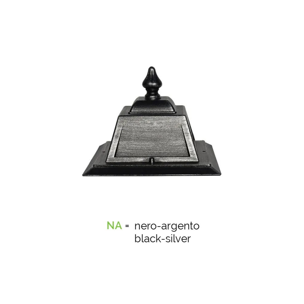 Vintage-Stehlampe für den Außenbereich aus Aluminium, hergestellt in Italien – Doroty