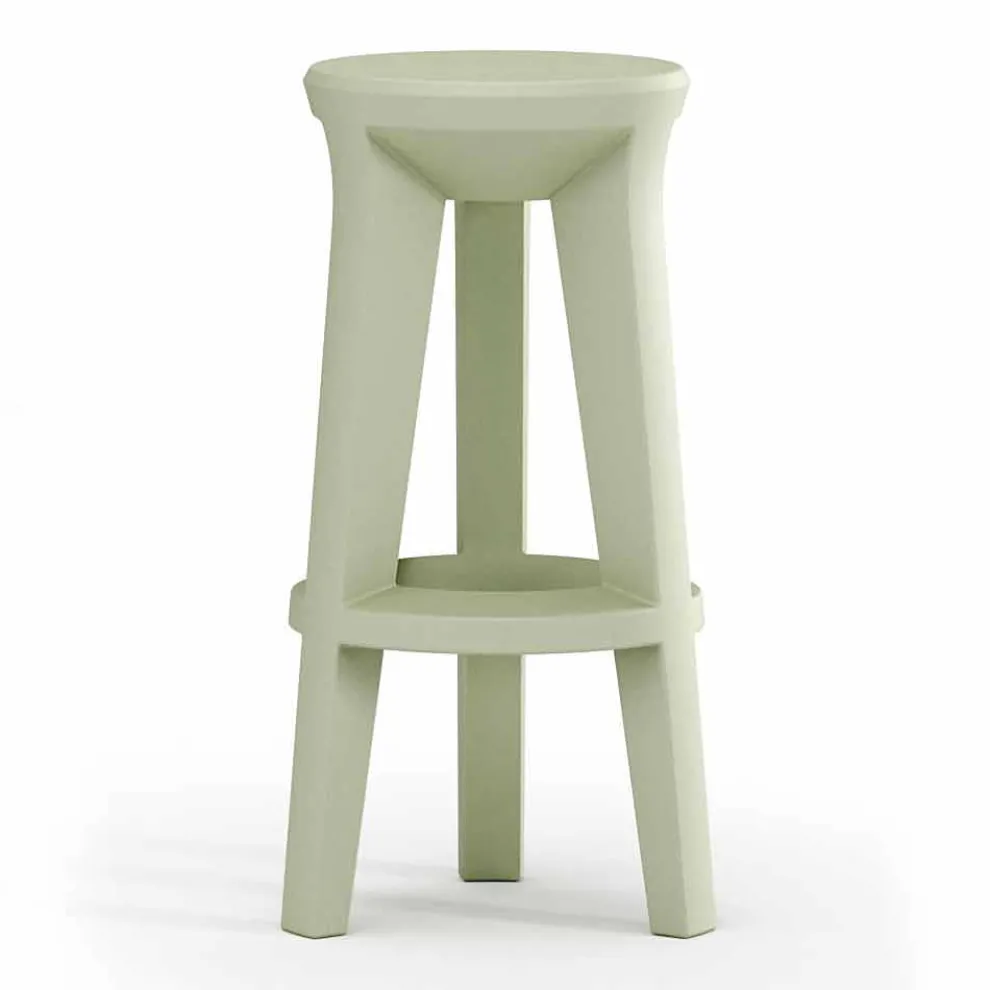 High Design Barhocker aus Polyethylen Made in Italy - Tinuccia