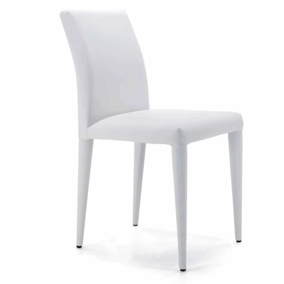 Vollgepolsterter Wohnstuhl, hergestellt in Italien – Marziana