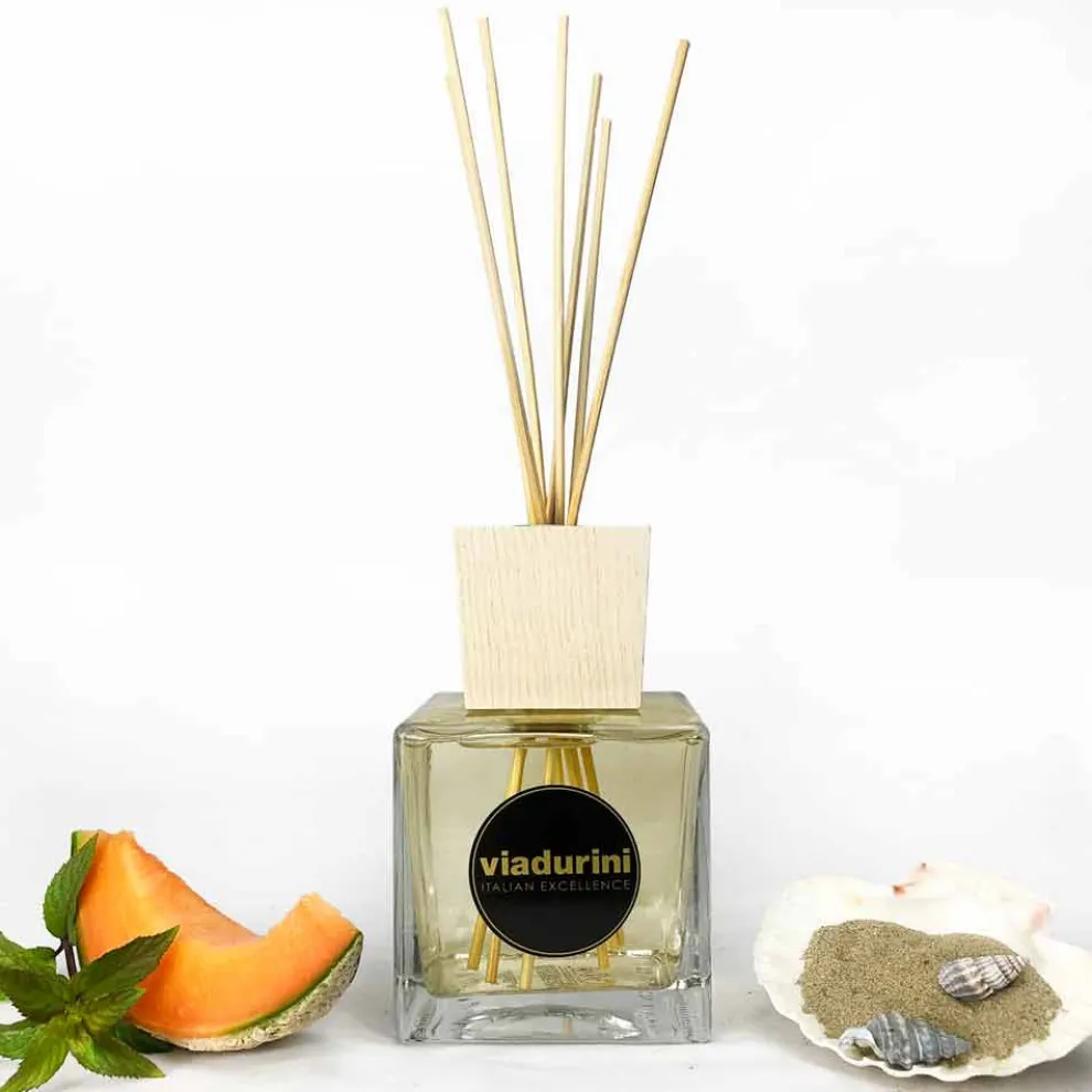 Raumduft Meerwasser 500 ml mit Stäbchen - Essenzadiportofino