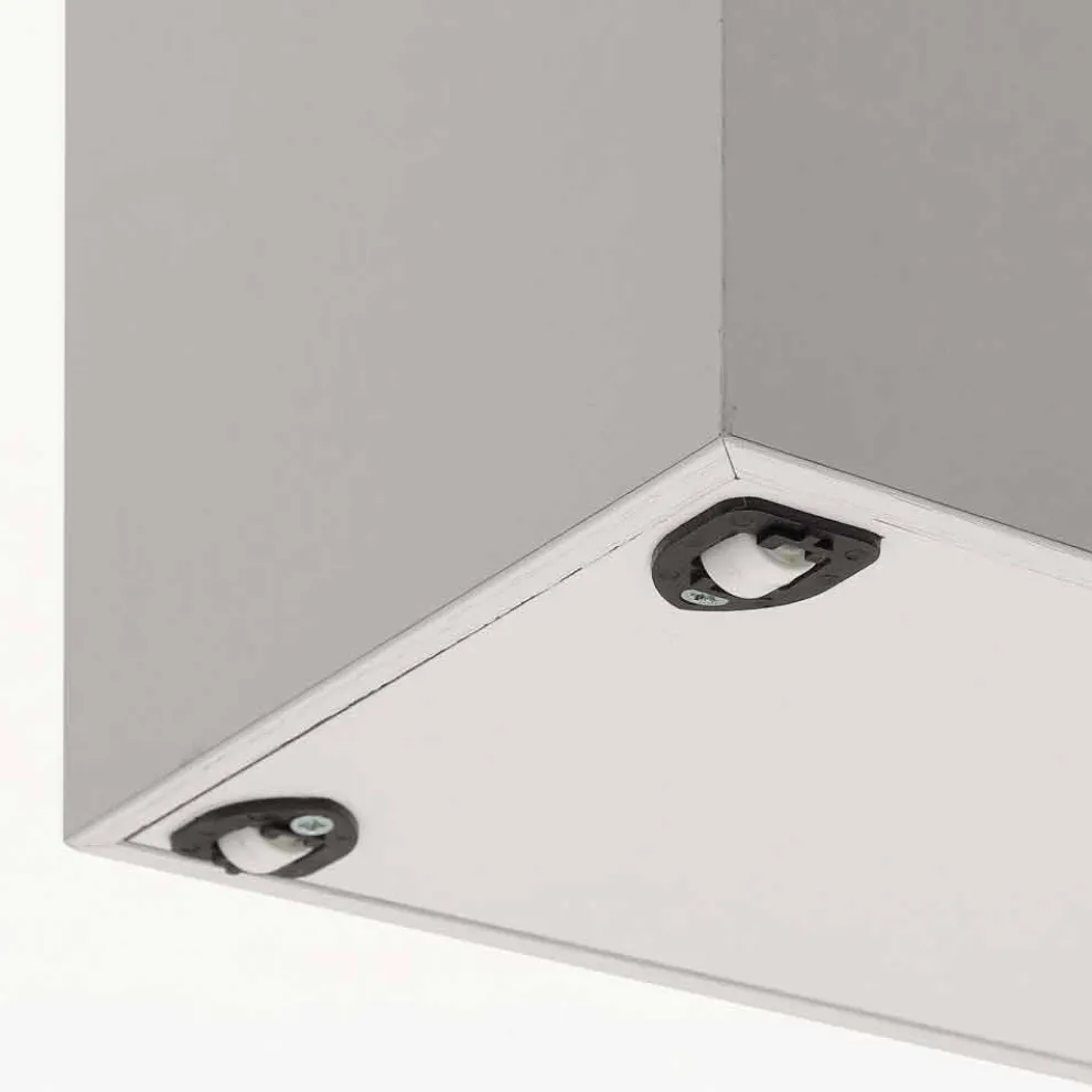 Wagen für Einlegeplatten weiß offenporig Columbus