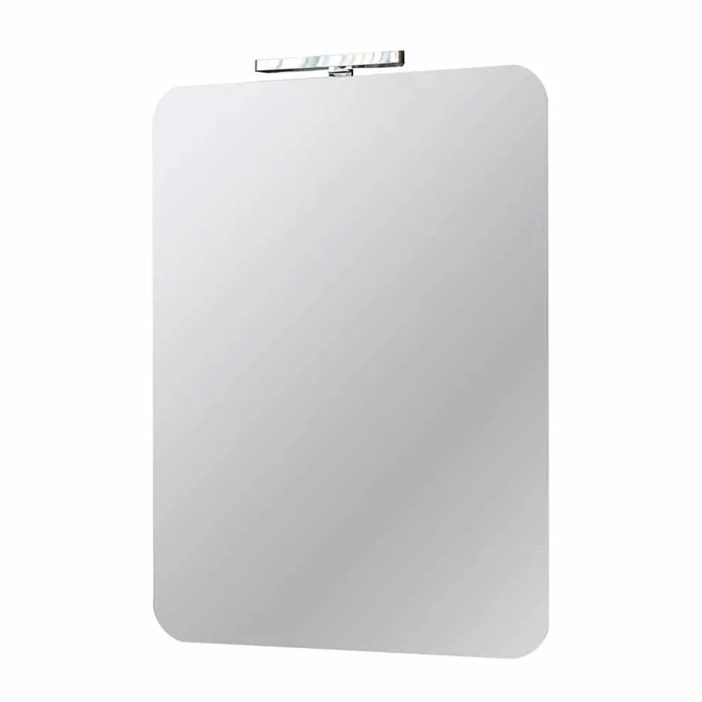 Wand Badezimmerspiegel mit modernem Design LED-Lampe Made in Italy - Guido