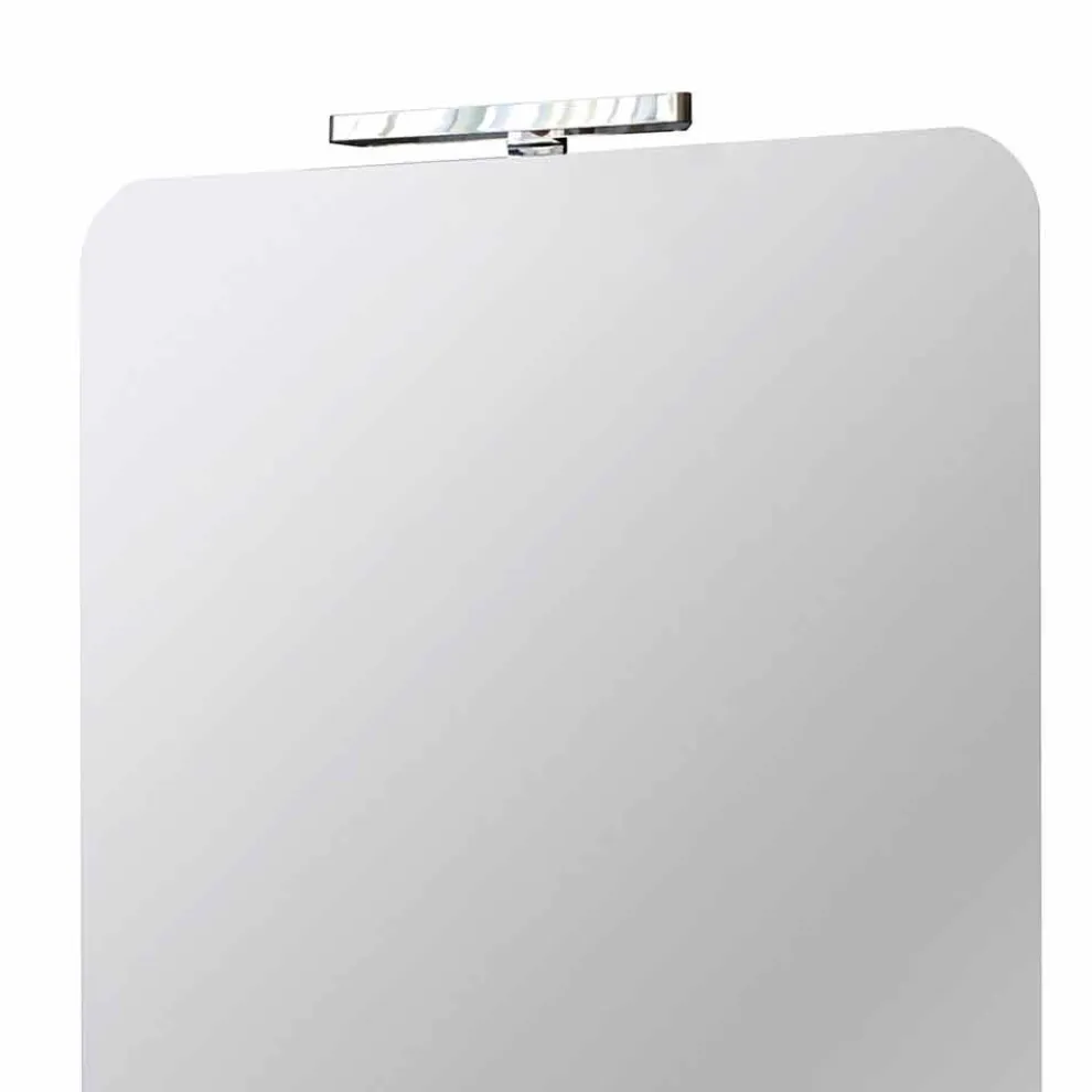 Wand Badezimmerspiegel mit modernem Design LED-Lampe Made in Italy - Guido