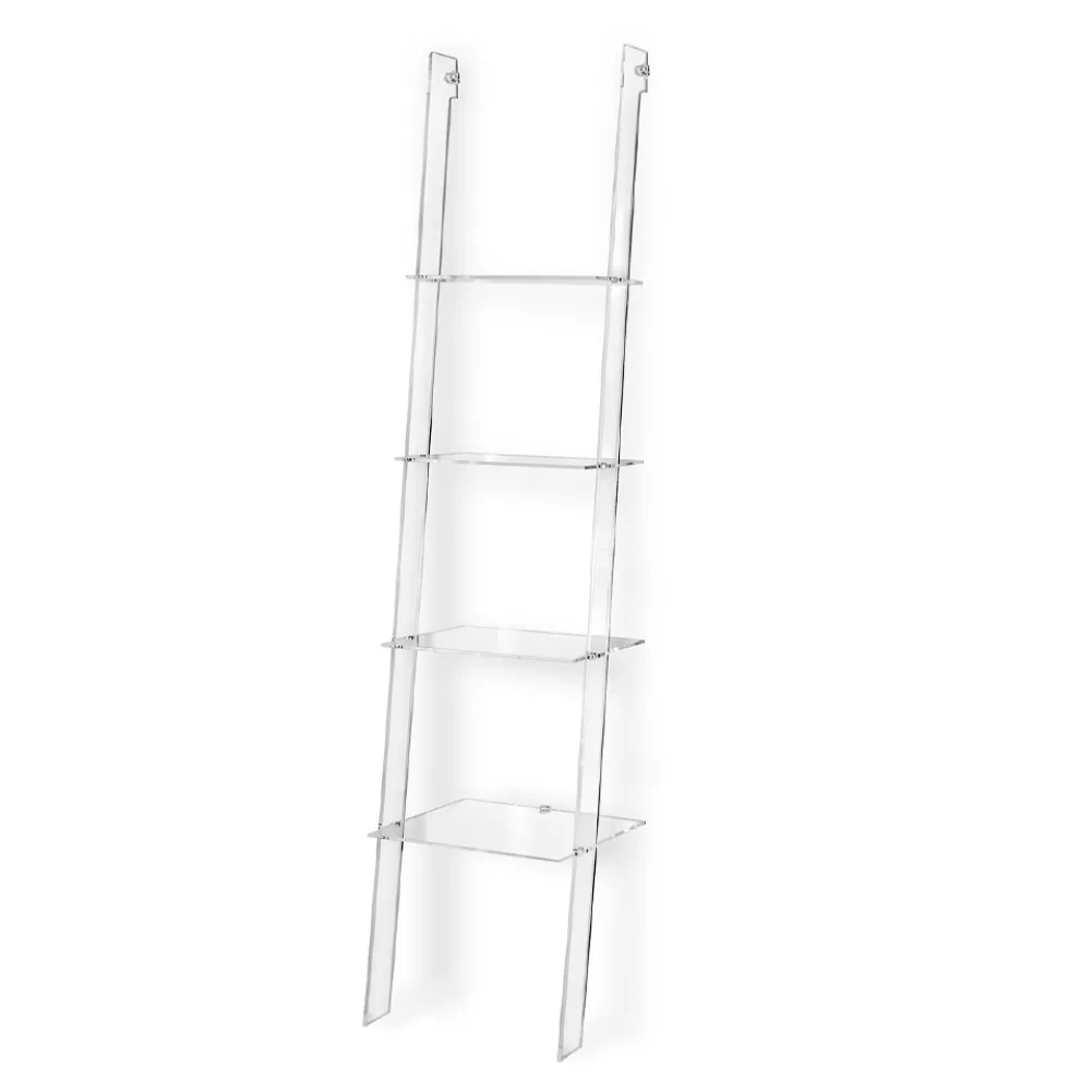 Wandbücherregal in transparentem Plexiglas Design bis zu 4 Elemente - Trezza