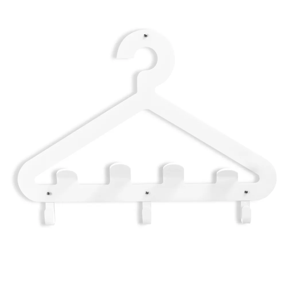 Wandgarderobe Kleiderbügel aus recycelbarem Plexiglas 2 Stück - Tirreno