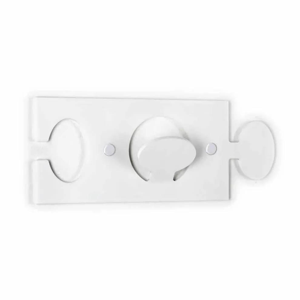 Wandhalterungen aus farbigem Plexiglas Modernes Design 4 Stück - Fratack