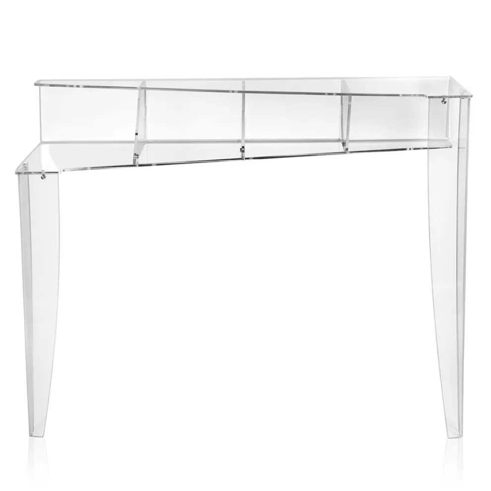 Wandkonsole in transparentem Plexiglas Piano Design - Valeria