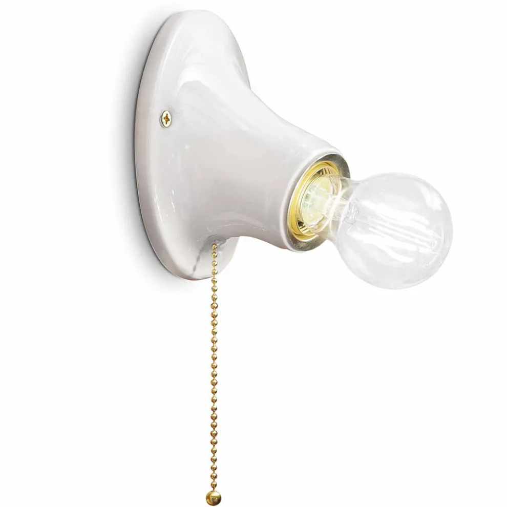 Wandlampe aus Keramik von Ferroluce Trieste