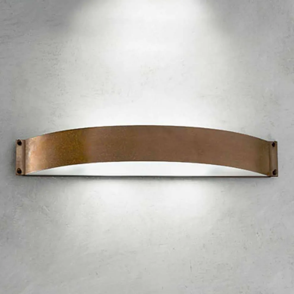 Wandlampe aus Kupfer und Methacrylat Fashion Aldo Bernardi