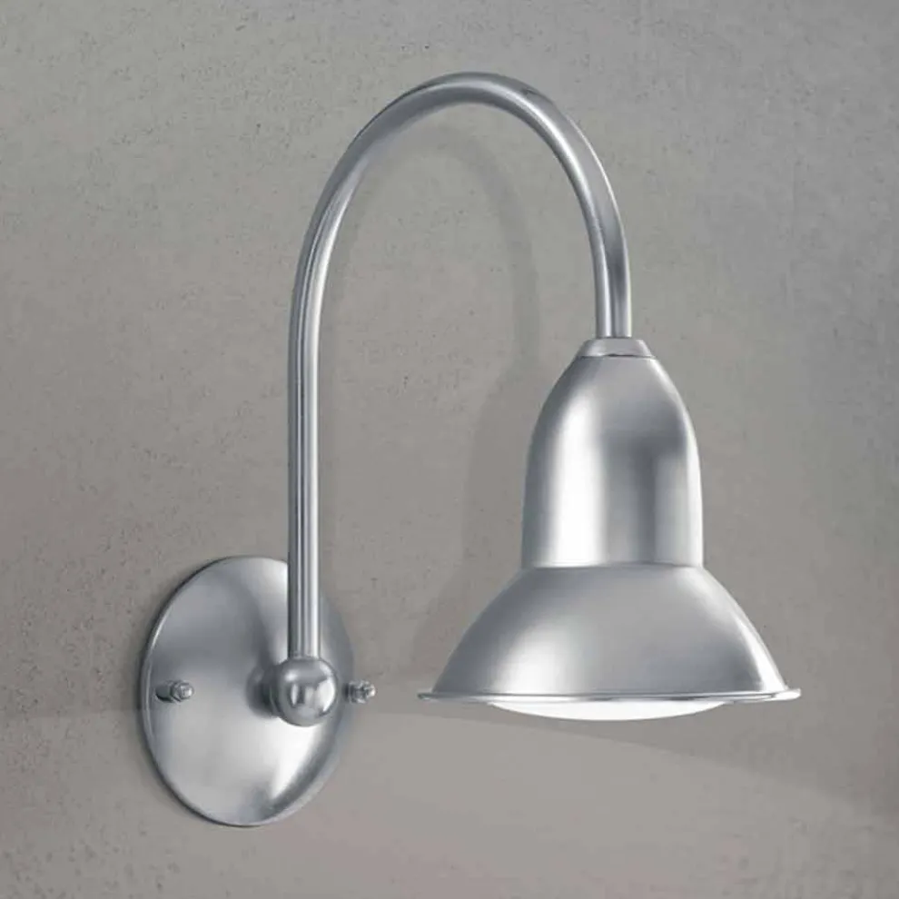 Wandlampe für den Außenbereich aus Messing Jasmine von Aldo Bernardi