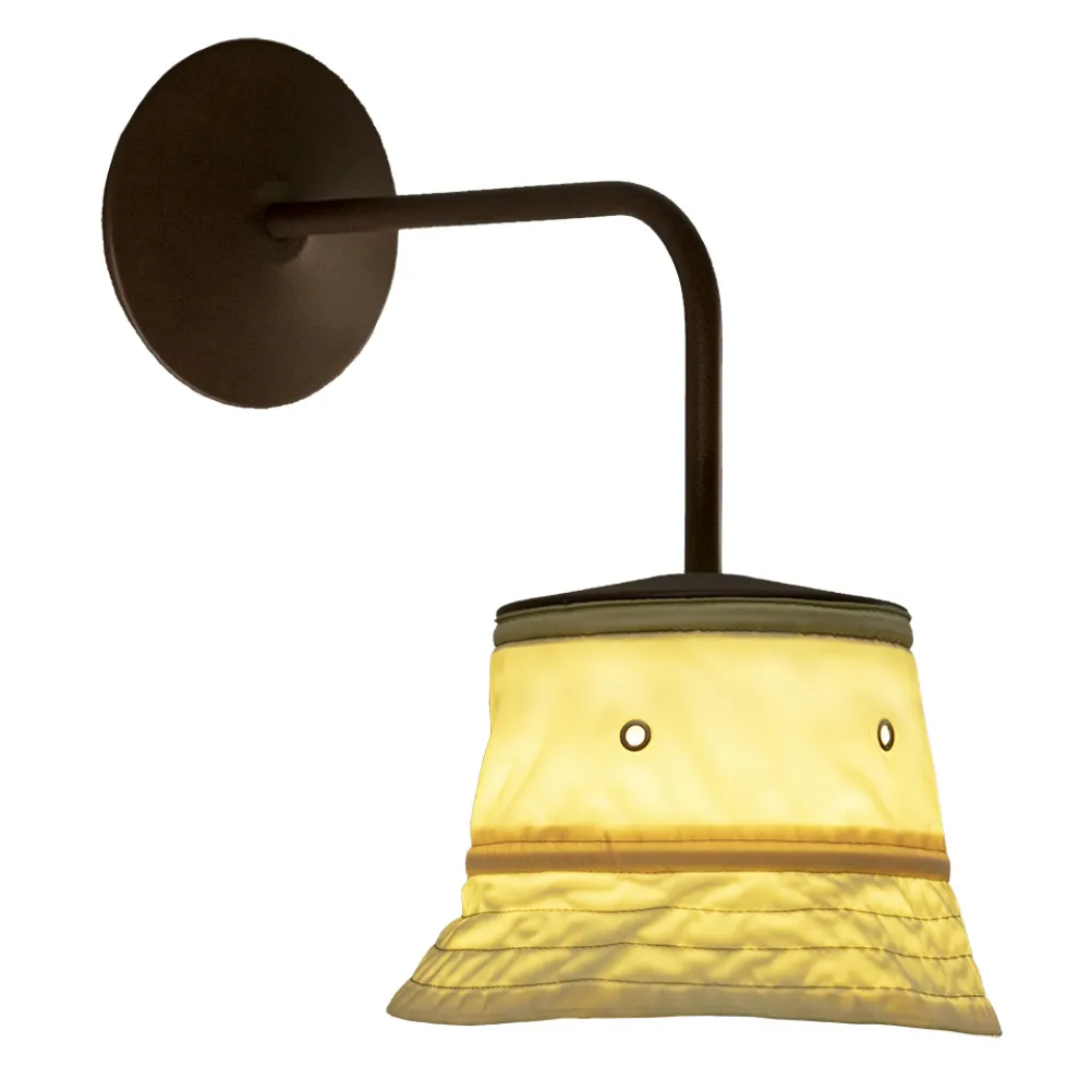 Wandleuchte aus Aluminium und Polyester Made in Italy - Toscot Junction