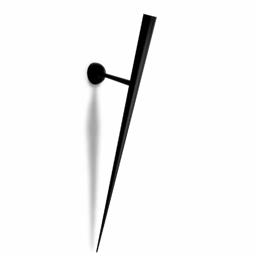 Wandleuchte aus lackiertem Metall mit integrierter LED Made in Italy - Throne