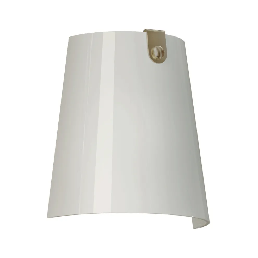 Wandleuchte aus natürlichem Messing und Glas, hergestellt in Italien – Sweets