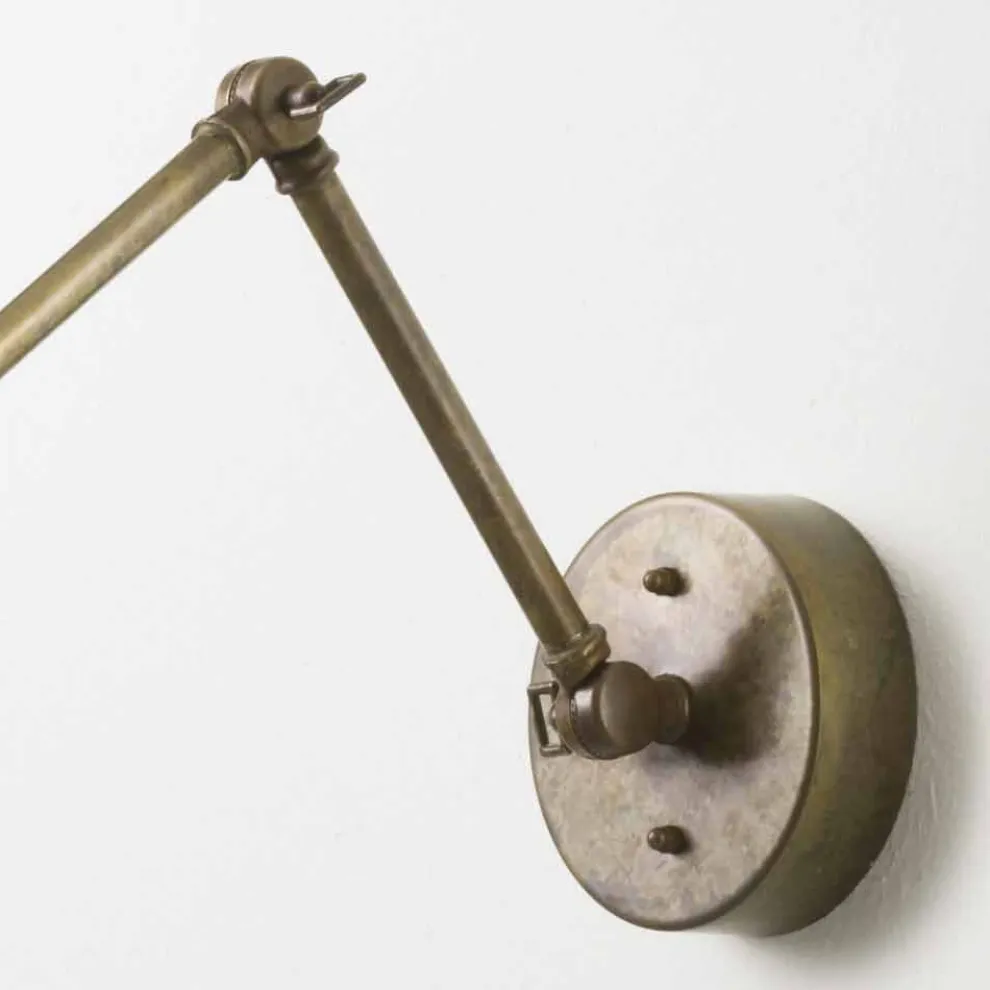 Wandleuchter Reporter im Industrie Design mit Schwenkarm