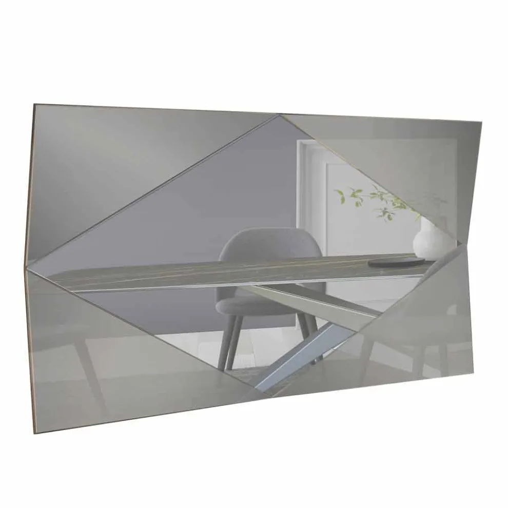 Wandspiegel aus bronziertem oder geräuchertem Glas Made in Italy - Monterosa