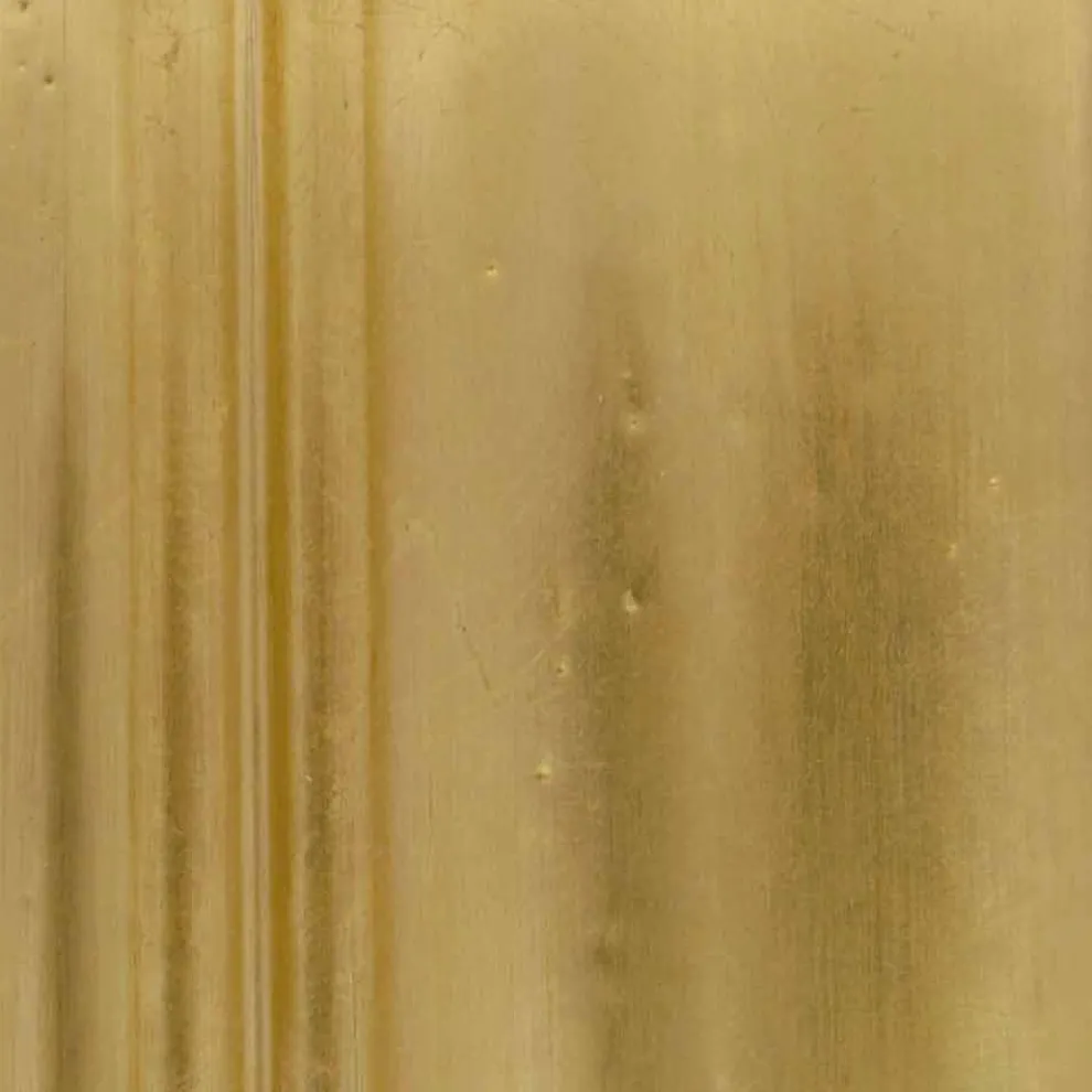 Wandspiegel aus Friesharz und Ayous Holz made in Italy Alberto