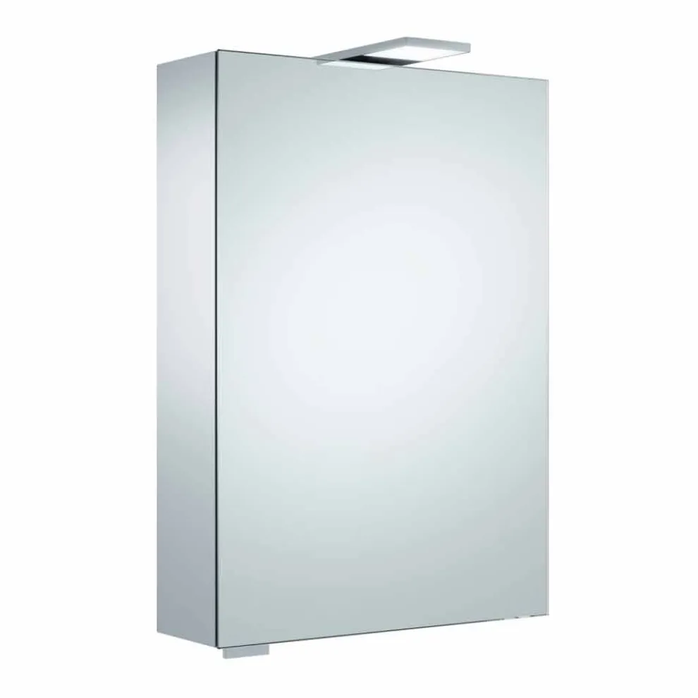 Wandspiegel mit Flügeltür und LED-Beleuchtung - Ratsche