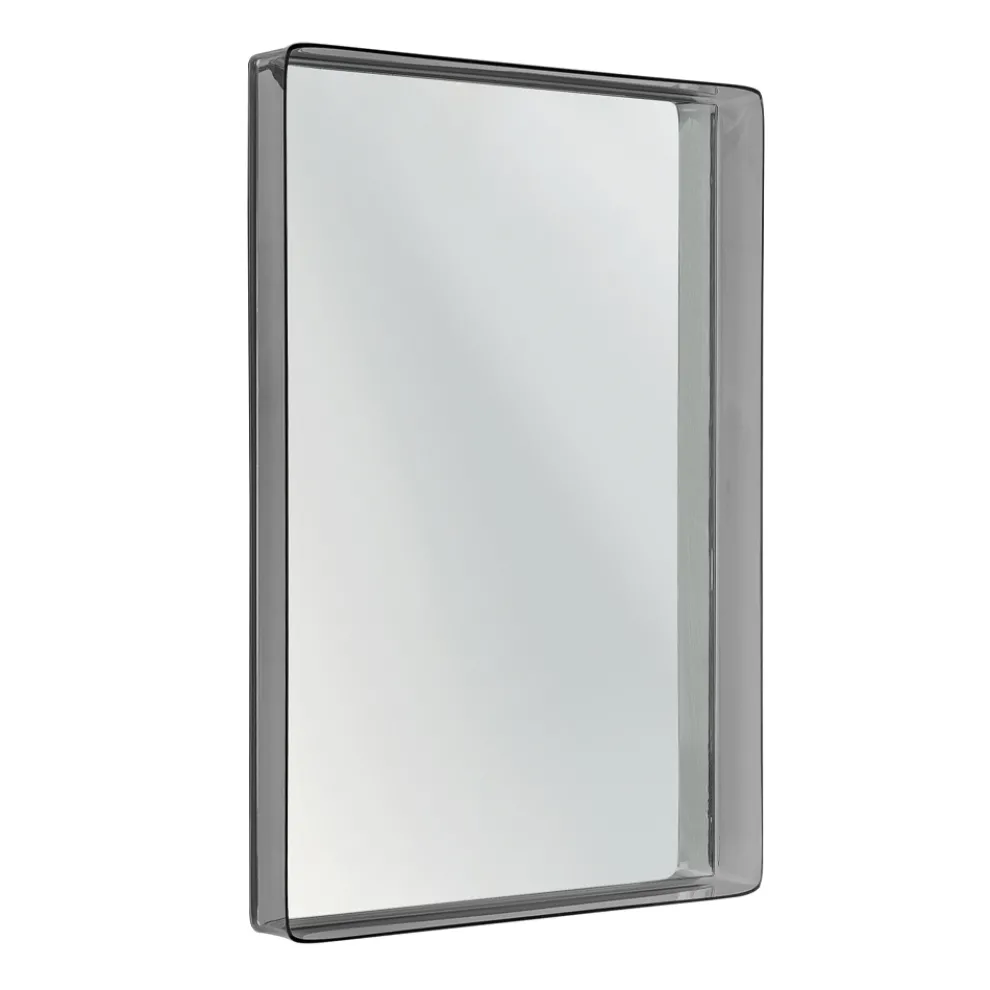 Wandspiegel mit Regalrahmen aus farbigem Plexiglas - Orvieto