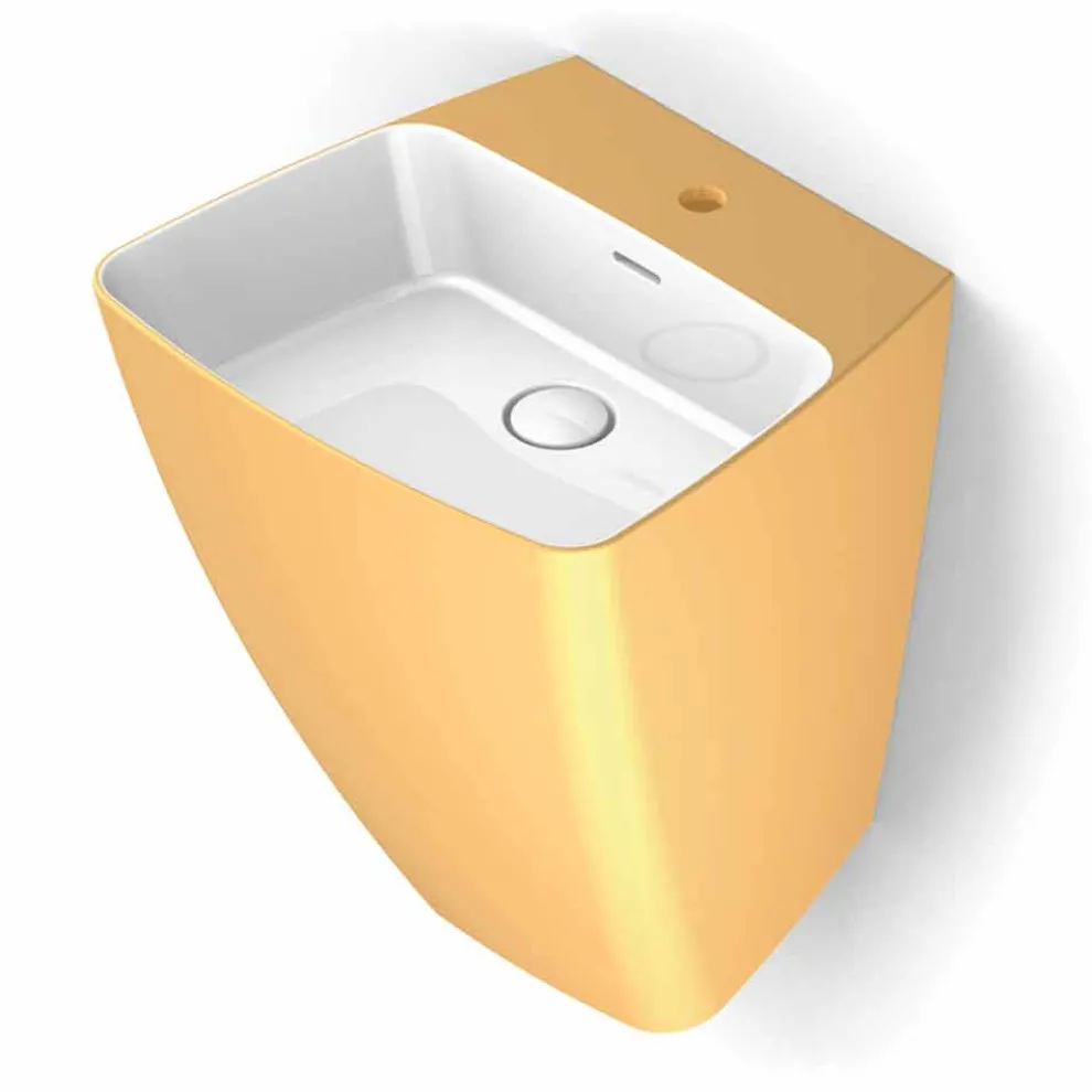 Wandwaschbecken des modernen Designs in den Tonwaren hergestellt in Italien, Goran