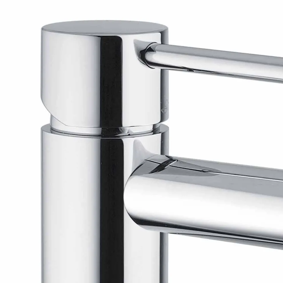 Waschbeckenmischer aus verchromtem Messing ohne Abfluss Made in Italy - Ermia