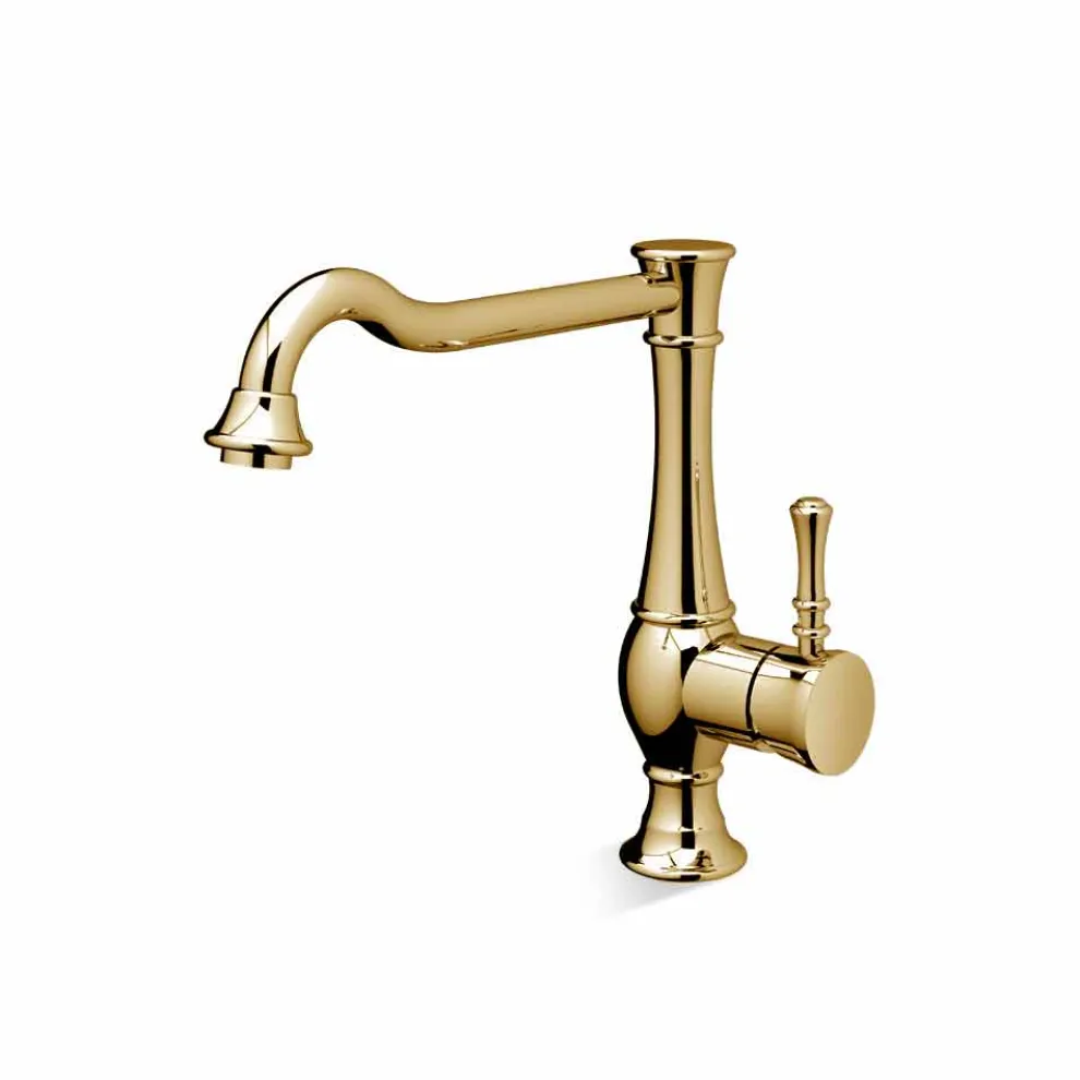 Waschtischmischer mit hochschwenkbarem Auslauf Made in Italy - Neno