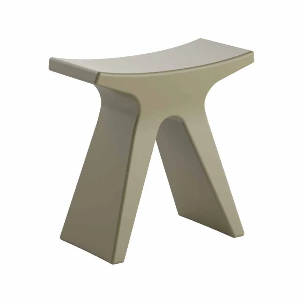 Low Design Outdoor Hocker aus Polypropylen Made in Italy - Prue