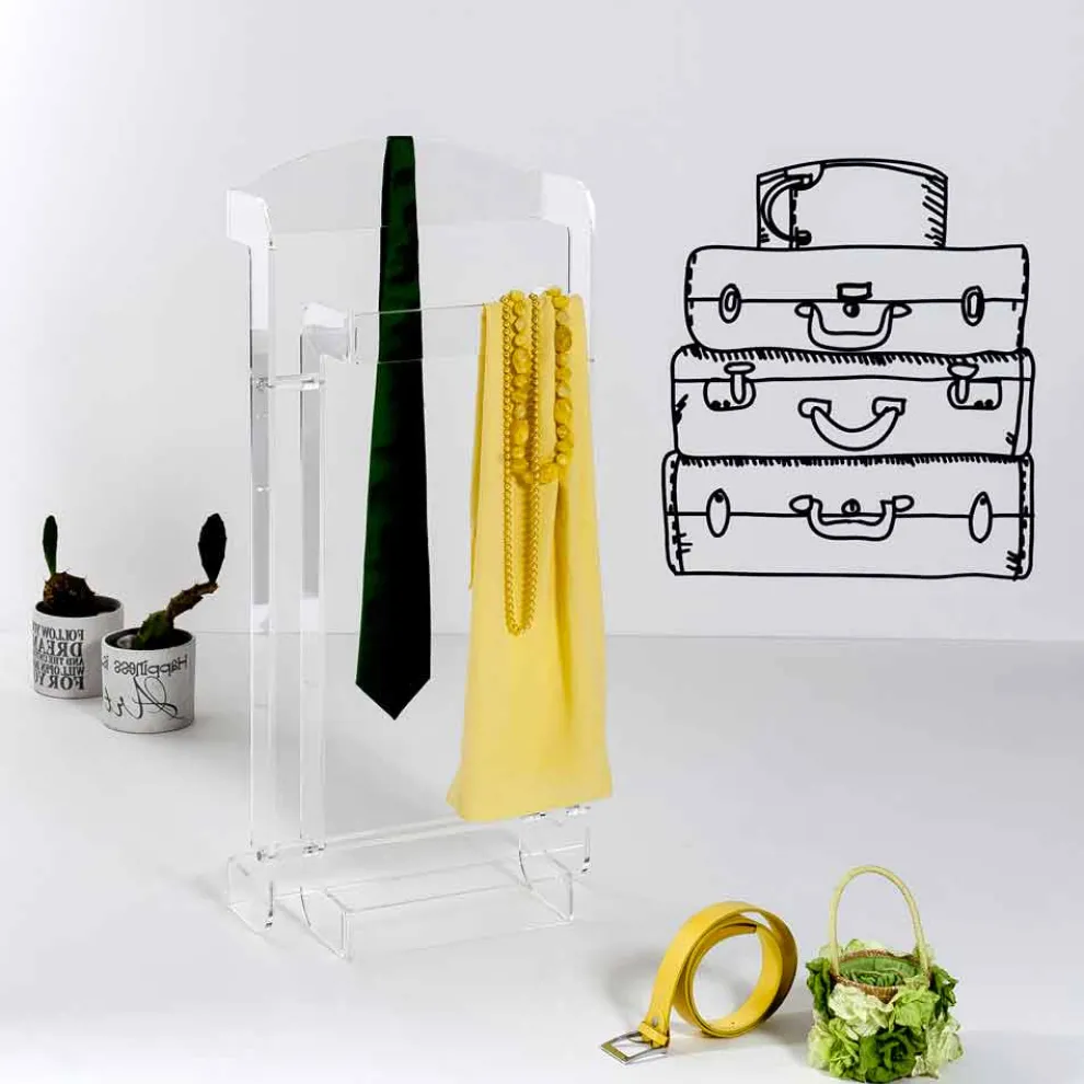 Wertvolles modernes Design aus transparentem Mose Plexiglas, hergestellt in Italien