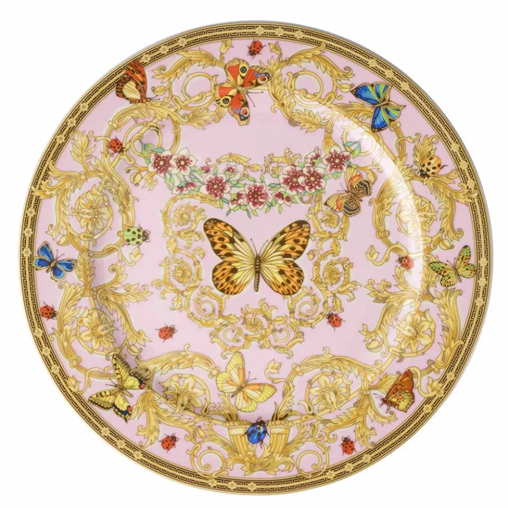 Rosenthal Versace Le Jardin Platzhalter oder Hängeteller Durchmesser 30 cm - Jardin