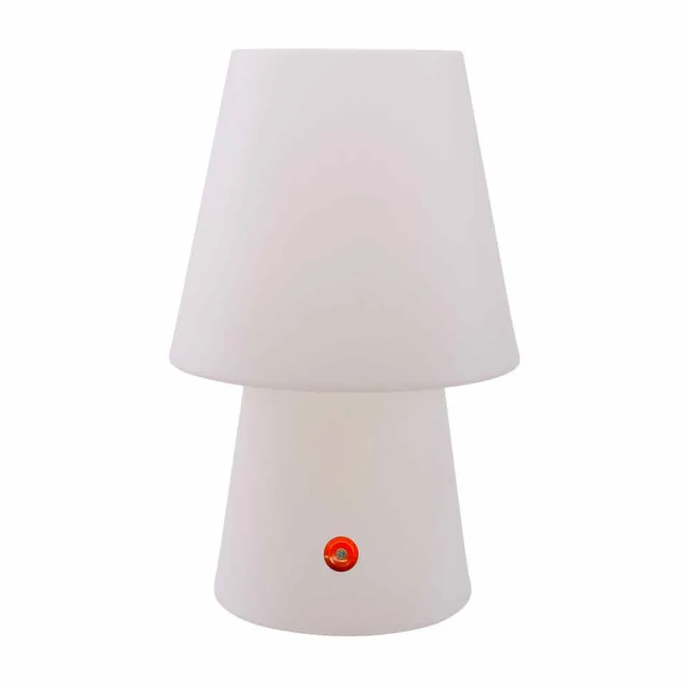 Wiederaufladbare LED-Lampe aus Polyethylen für drinnen oder draußen - Fungostar