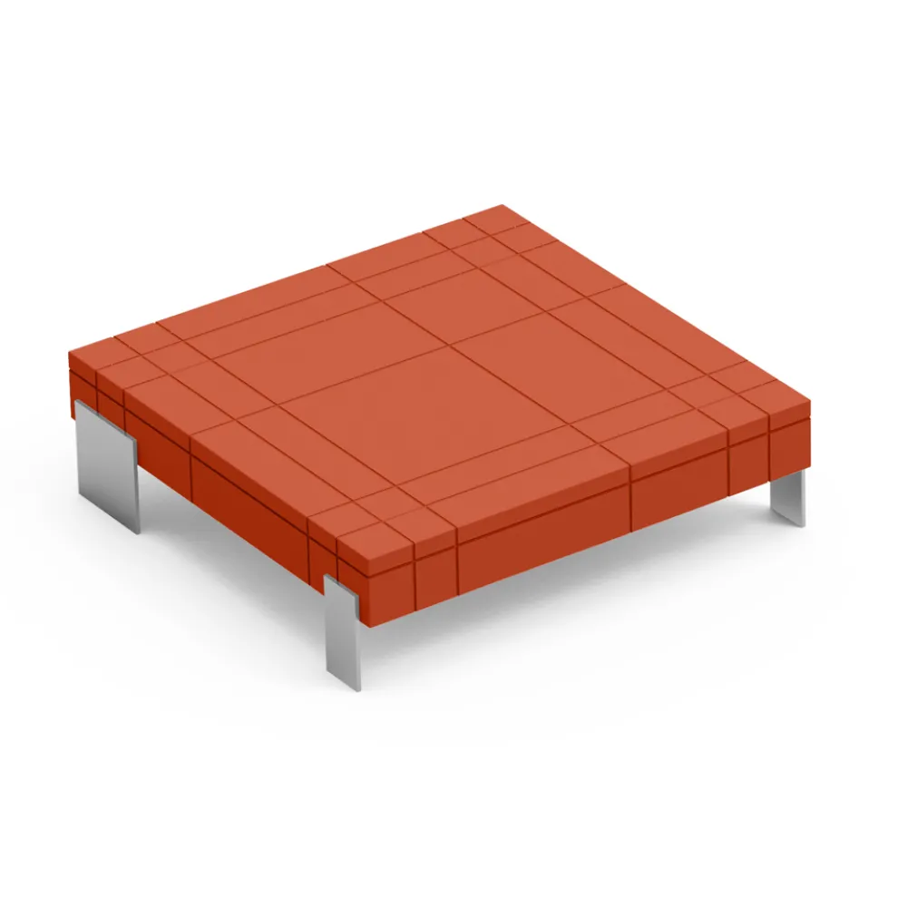 Wohnzimmer-Couchtisch aus Polyethylen in verschiedenen Farben - Orbis