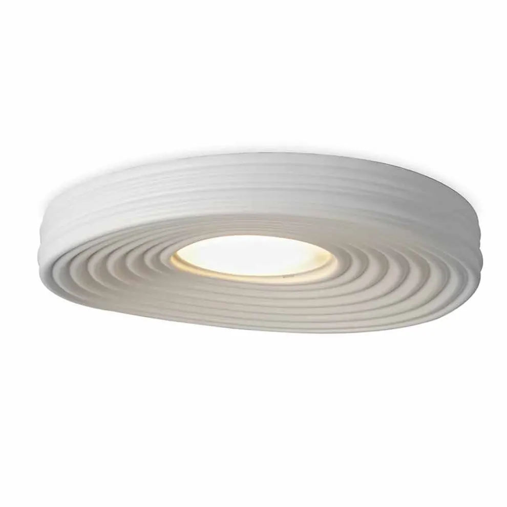 Wohnzimmer-Deckenleuchte des modernen Designs in Mattweißputz - Süßholz