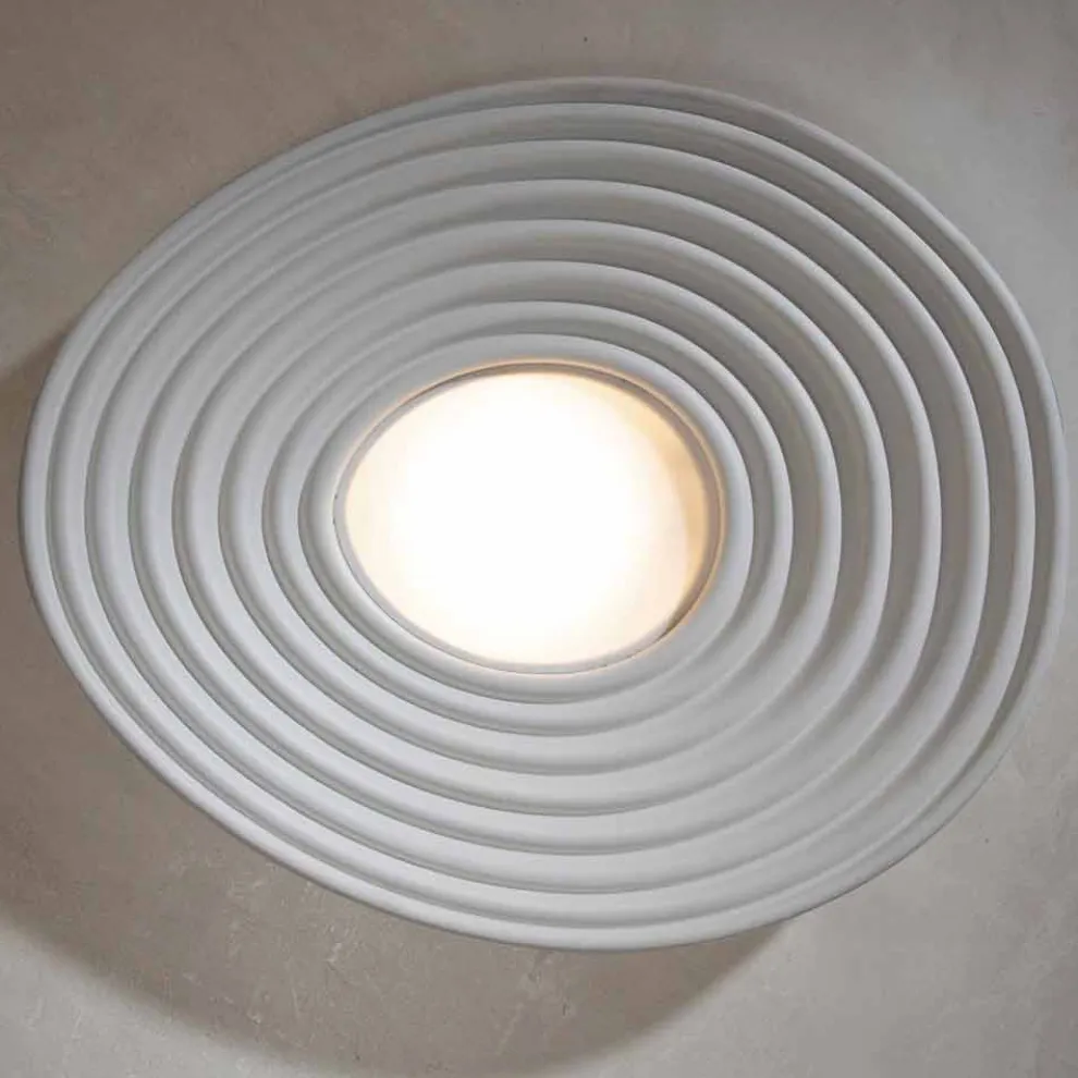 Wohnzimmer-Deckenleuchte des modernen Designs in Mattweißputz - Süßholz