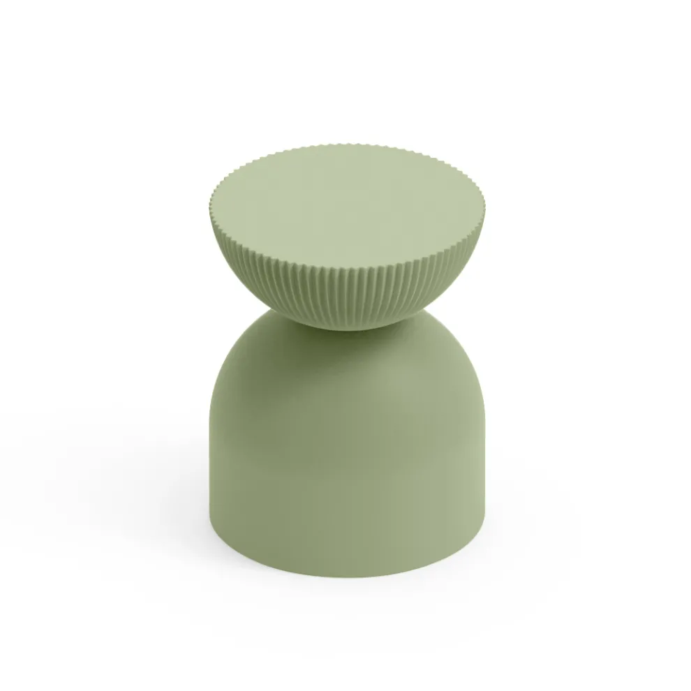 Wohnzimmerhocker aus Polyethylen in verschiedenen Farben - Loopy