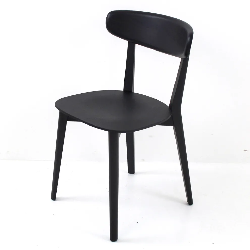 Wohnzimmerstuhl aus Eschenholz Made in Italy - Eryn