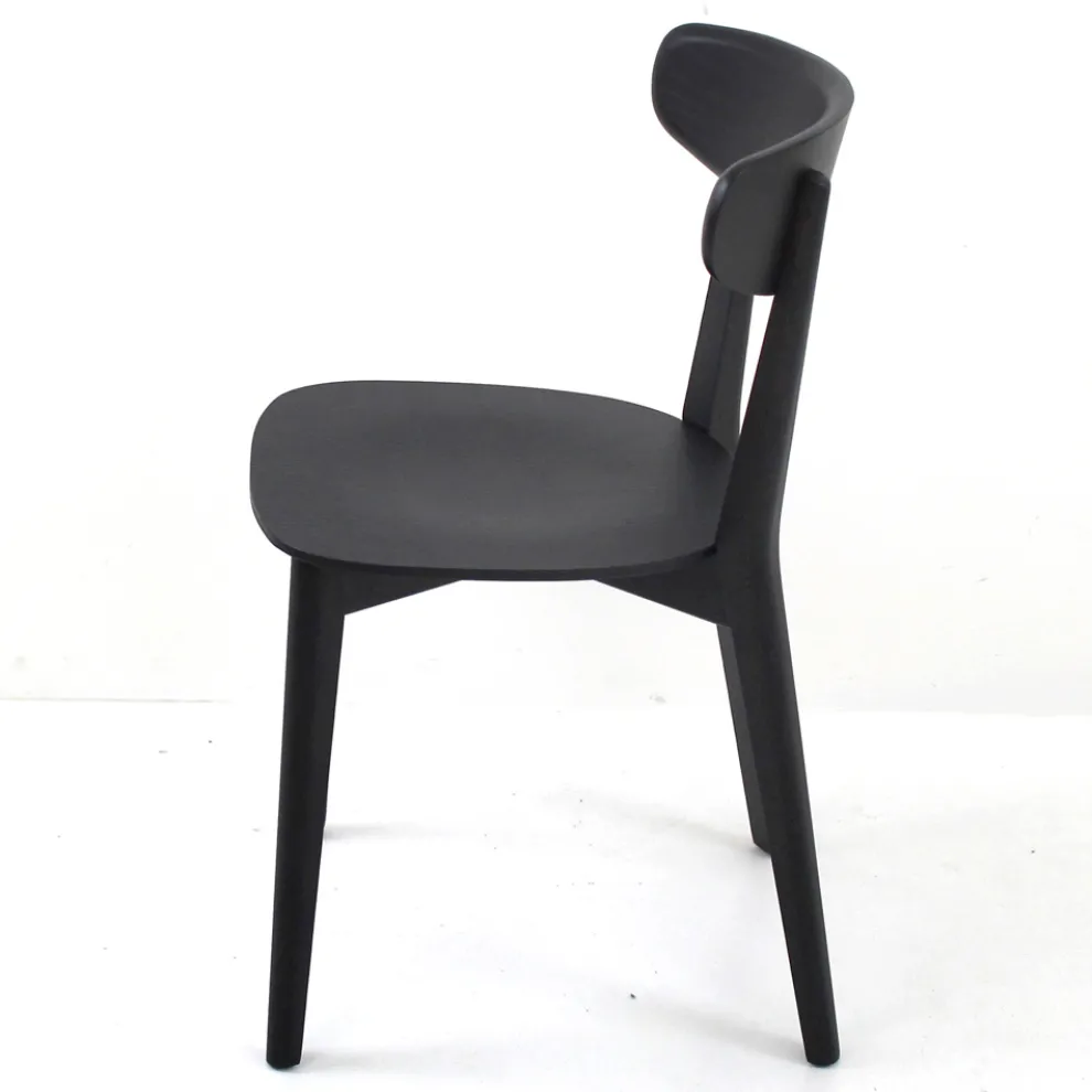 Wohnzimmerstuhl aus Eschenholz Made in Italy - Eryn