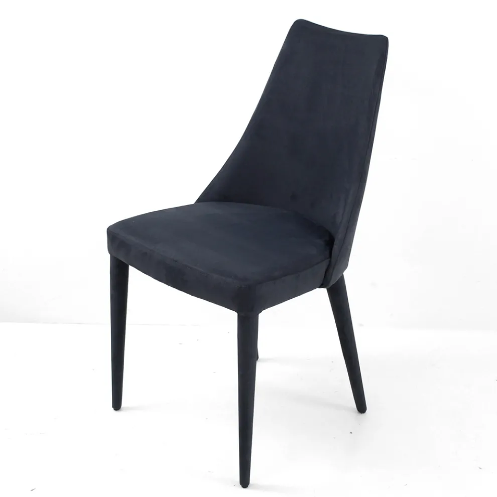 Wohnzimmerstuhl gepolstert mit Teknofibra Made in Italy - Stinco